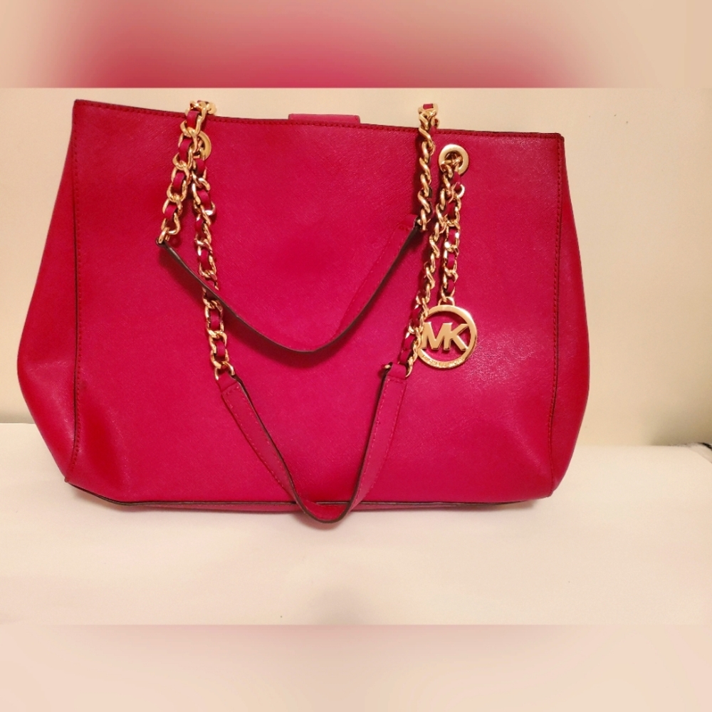 Euc Michael Kors Susannah Large Tote .